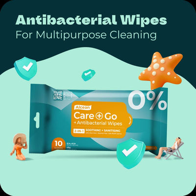 Antibacterial Classic Wipes (0% Alcohol)