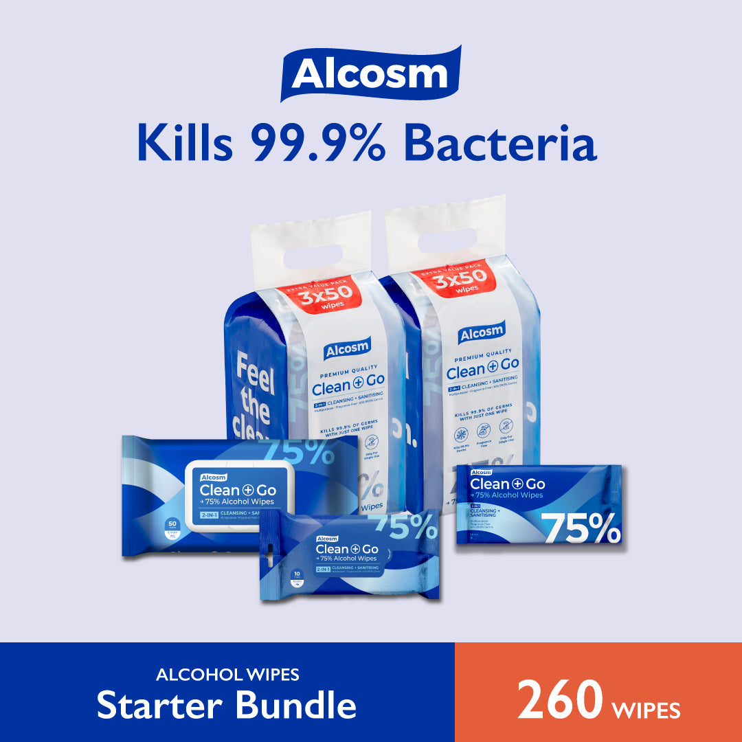 [Starter Bundle] 75% Classic Alcohol Wipes